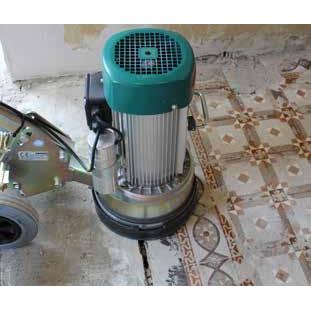 Bodenschleifmaschine Contec ALPHA®: Kraftvoll, kompakt und staubfrei - PFT - Profi Verputzmaschinen kaufen