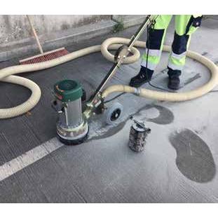 Bodenschleifmaschine Contec ALPHA®: Kraftvoll, kompakt und staubfrei - PFT - Profi Verputzmaschinen kaufen