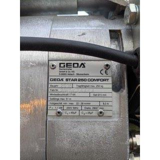 Geda Star 250 Comfort - gebraucht aber neuwertig mit Dreibock - PFT - Profi.de
