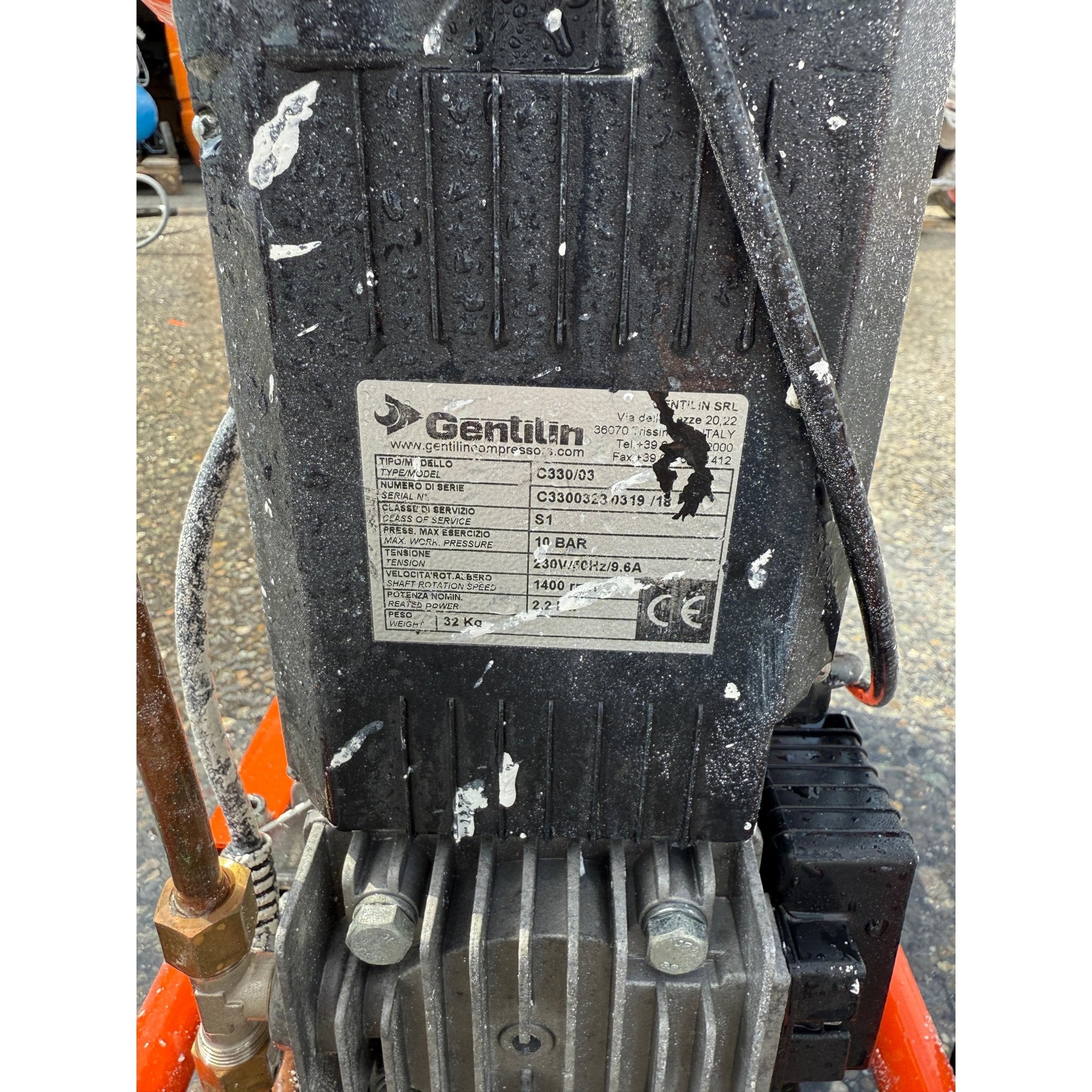 Gentilin C 330 - ölfreier Baustellenkompressor gebraucht - PFT - Profi.de