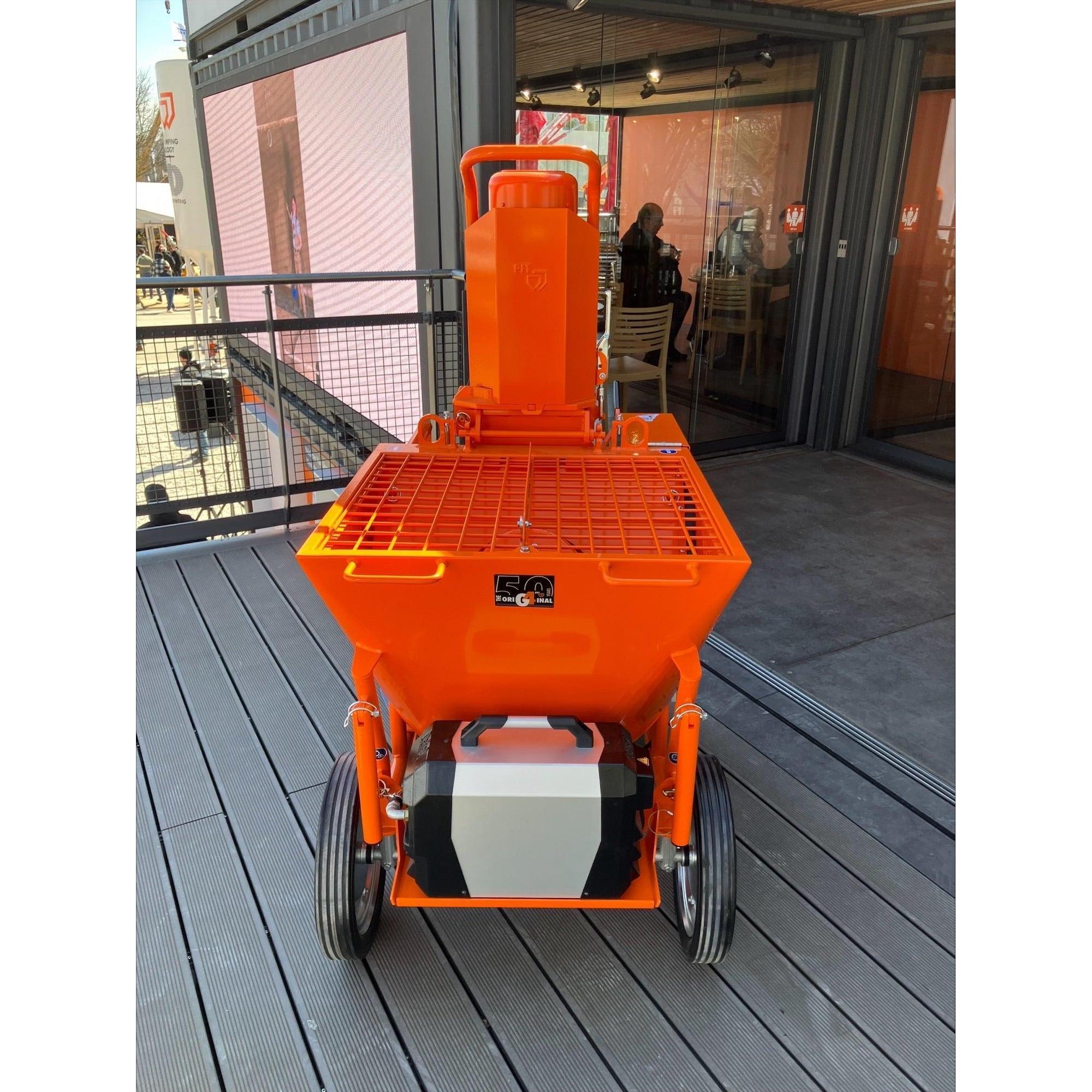 PFT G4 Screed80 SRP - mit Füllstandssonde, Gummi - Mischrohr. Druckerhöhungspumpe - PFT - Profi.de