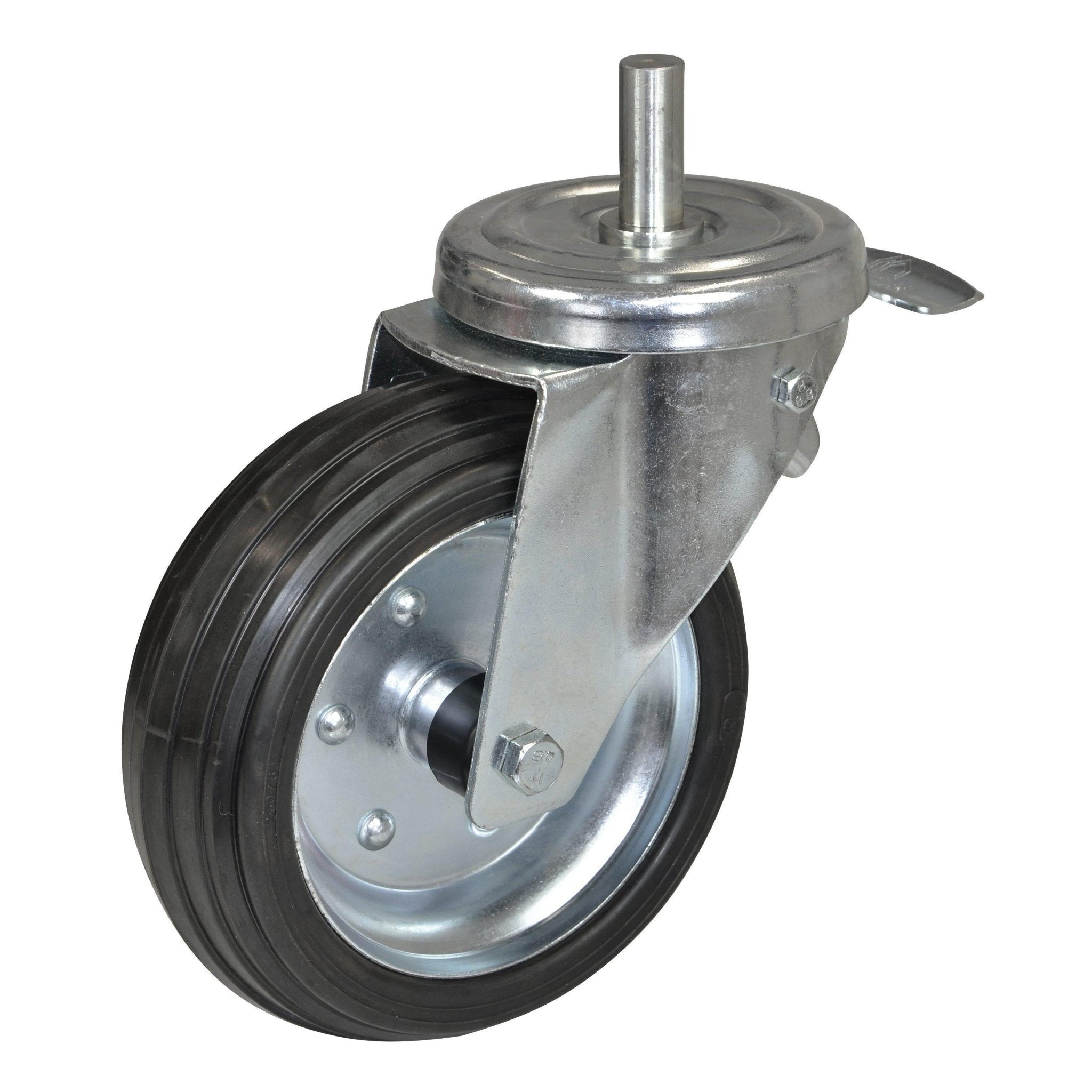 PFT Stopp-Lenkrolle 230 mm mit Stahlfelge
