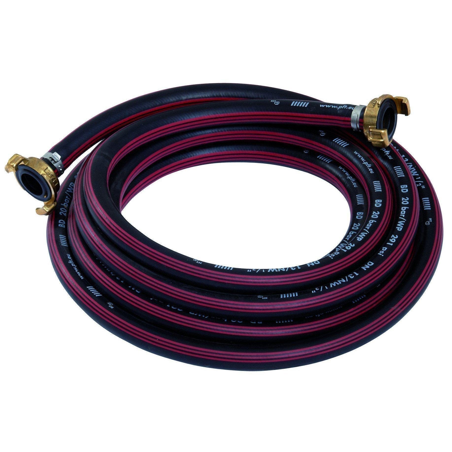 PFT Wasser-/Luftschlauch DN12 Geka | Geka - 5 m (1/2")
