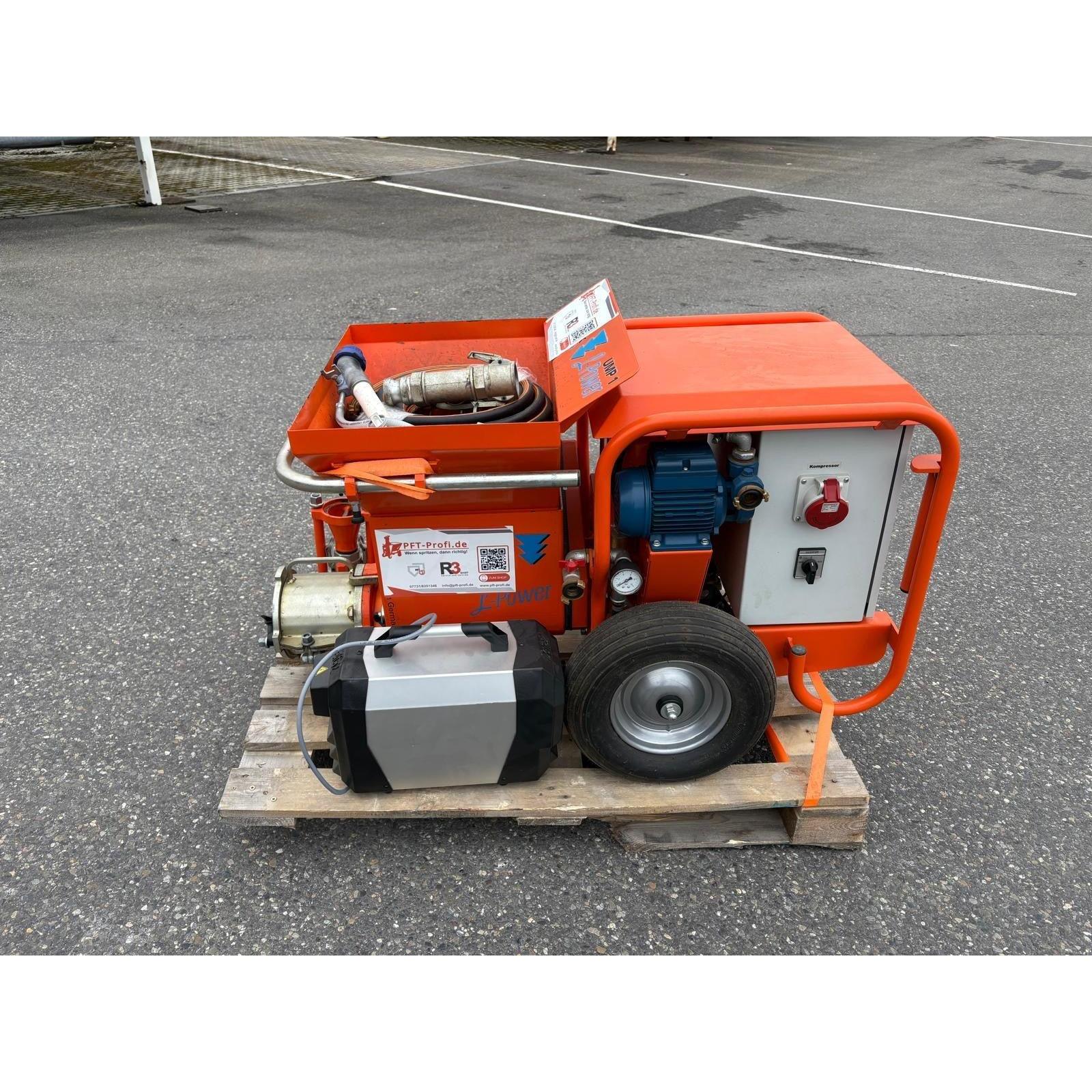 UMP 1 L - Power - Die Mischpumpe für erdfeuchten Lehmputz - PFT - Profi.de