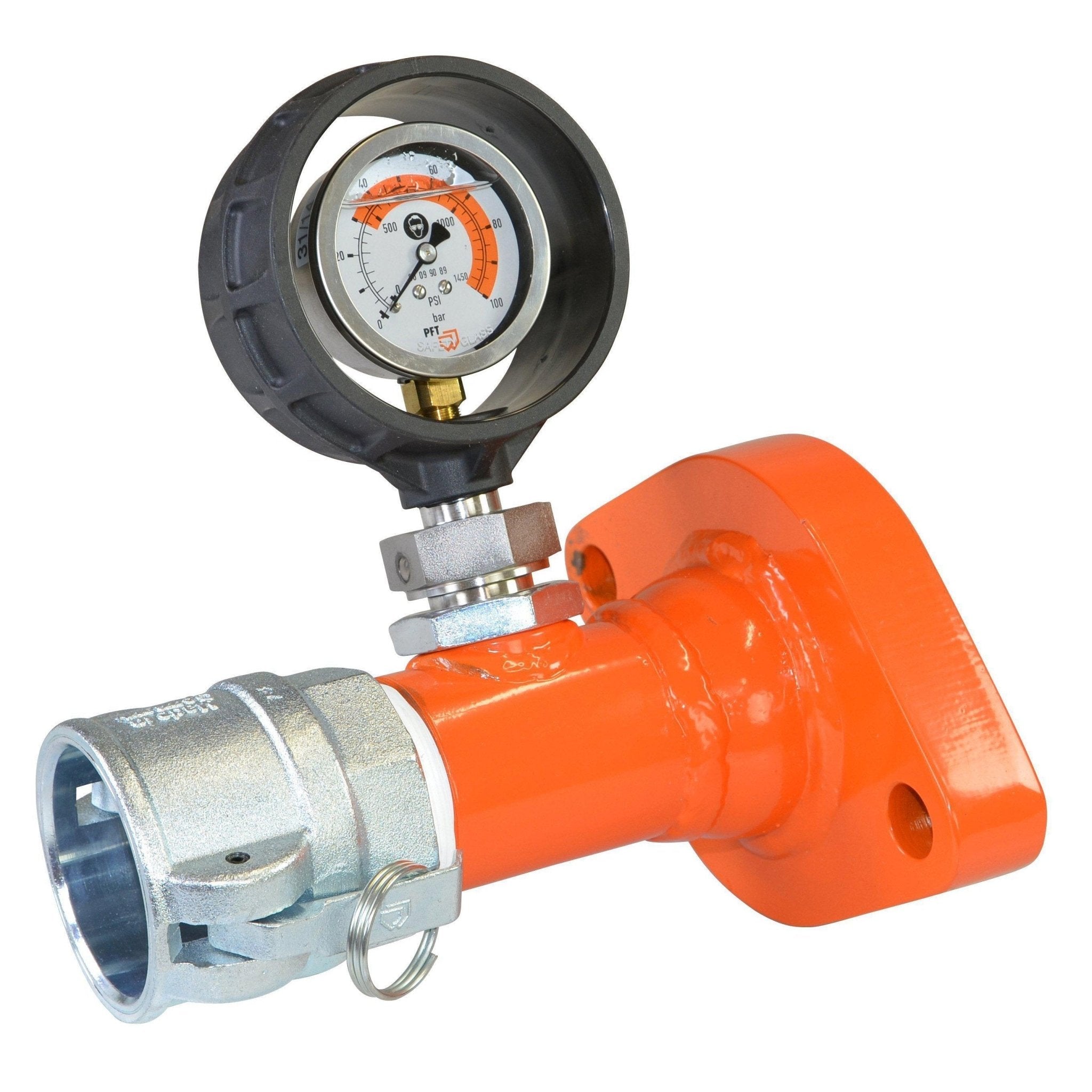 PFT Druckflansch T - Pumpe 2" AG mit Manometer für ZP 3 XL - PFT - Profi.de