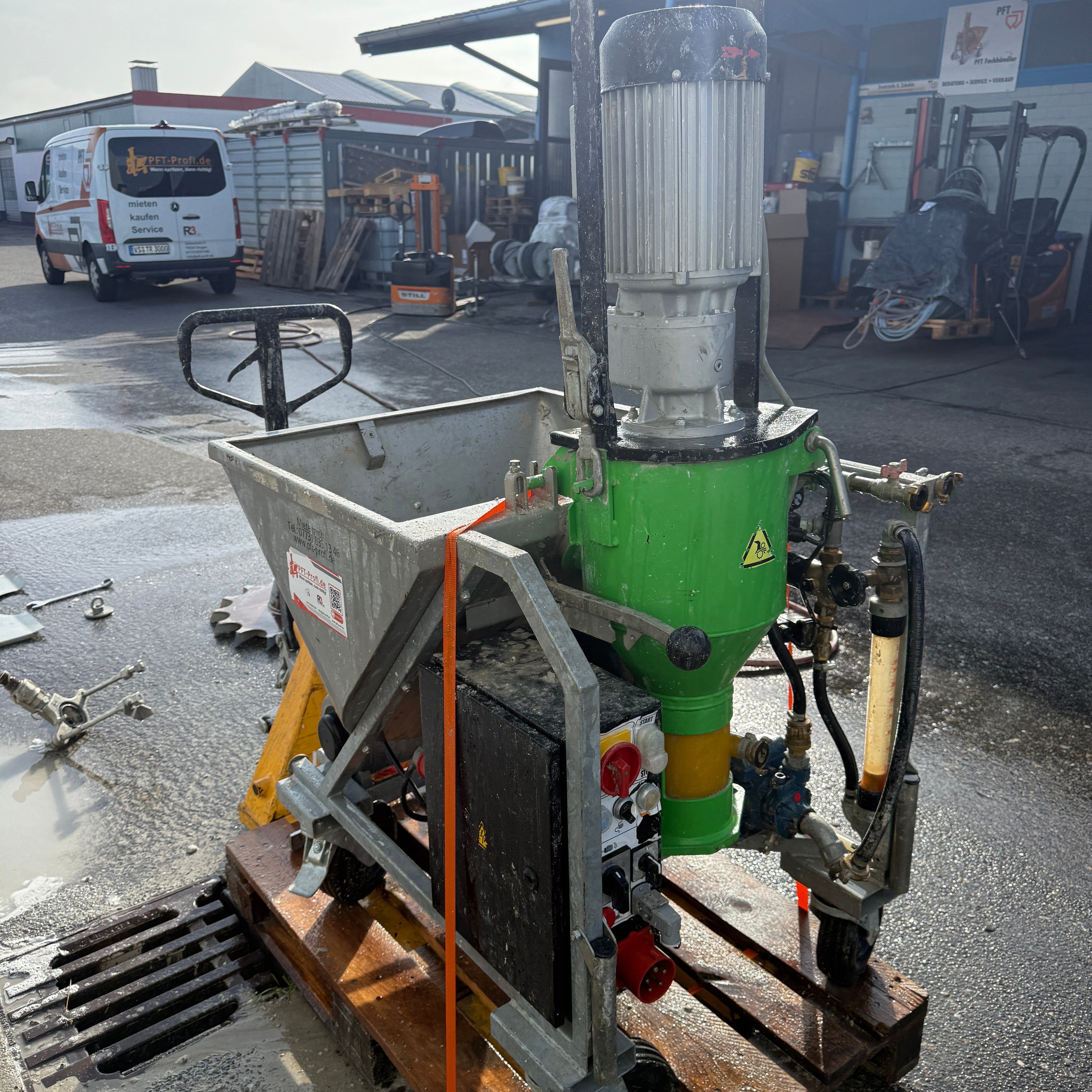 PFT G4 richtig reinigen – Anleitung & Profi-Tipps für Verputzmaschinen