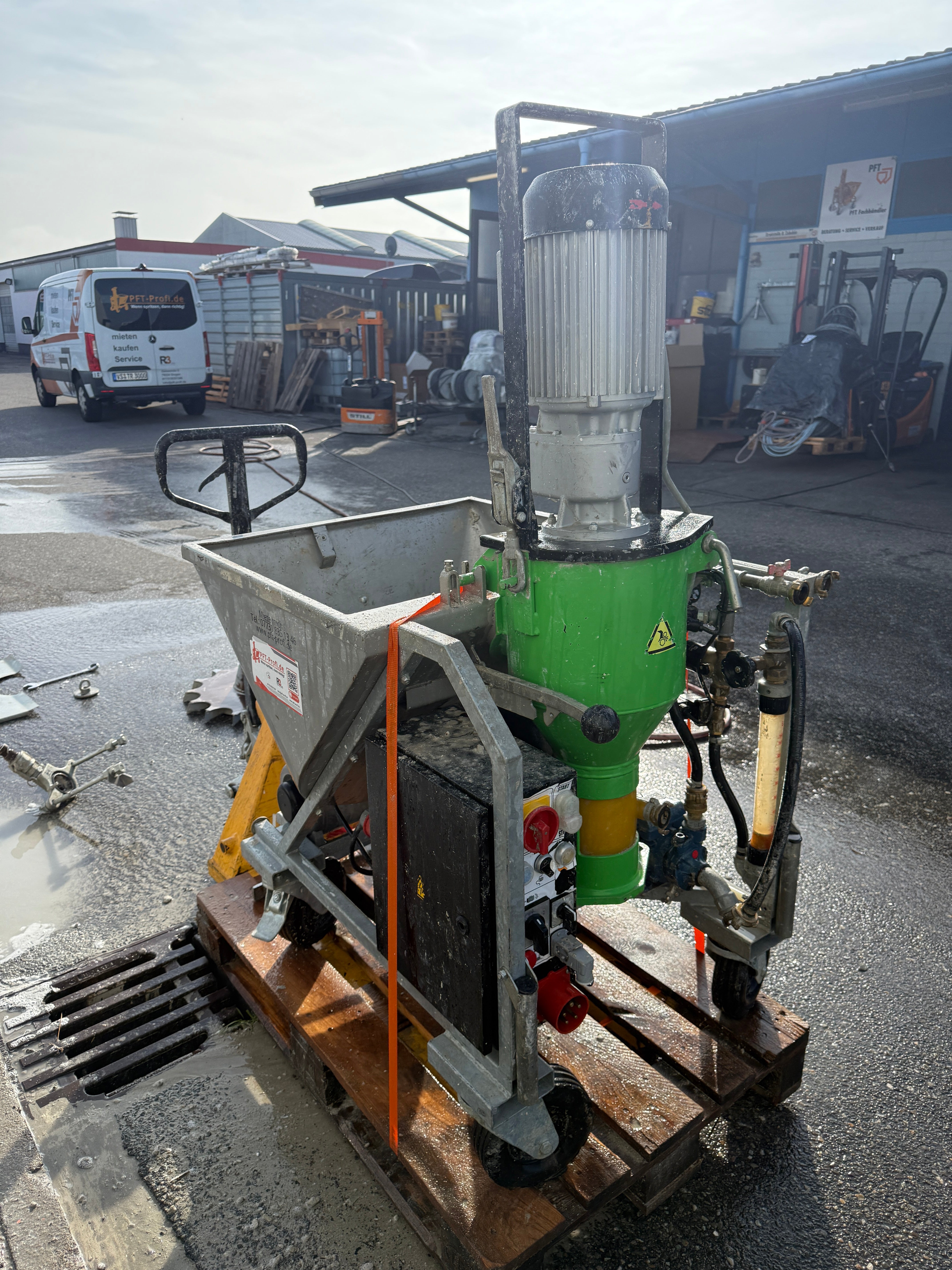 PFT G4 richtig reinigen – Anleitung & Profi-Tipps für Verputzmaschinen