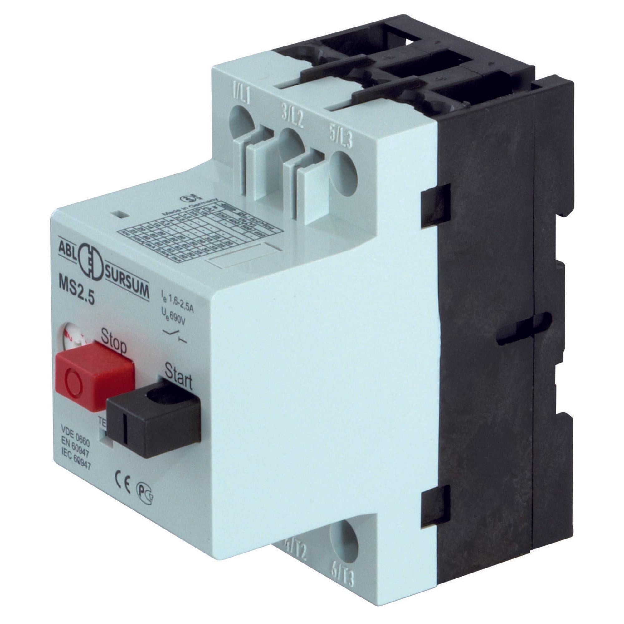 PFT Motorschutzschalter 1,6-2,5A für COMP M