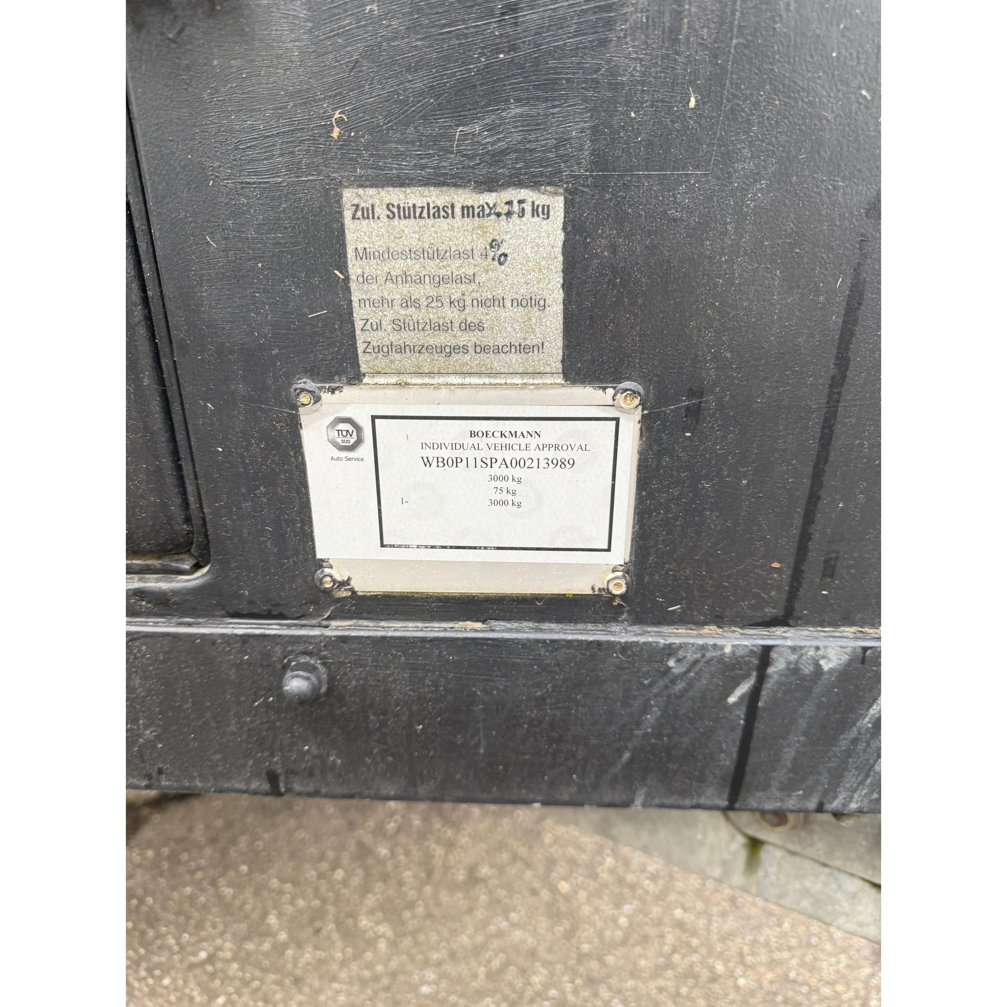 Böckmann - Pferdeanhänger 3000 kg - gebraucht