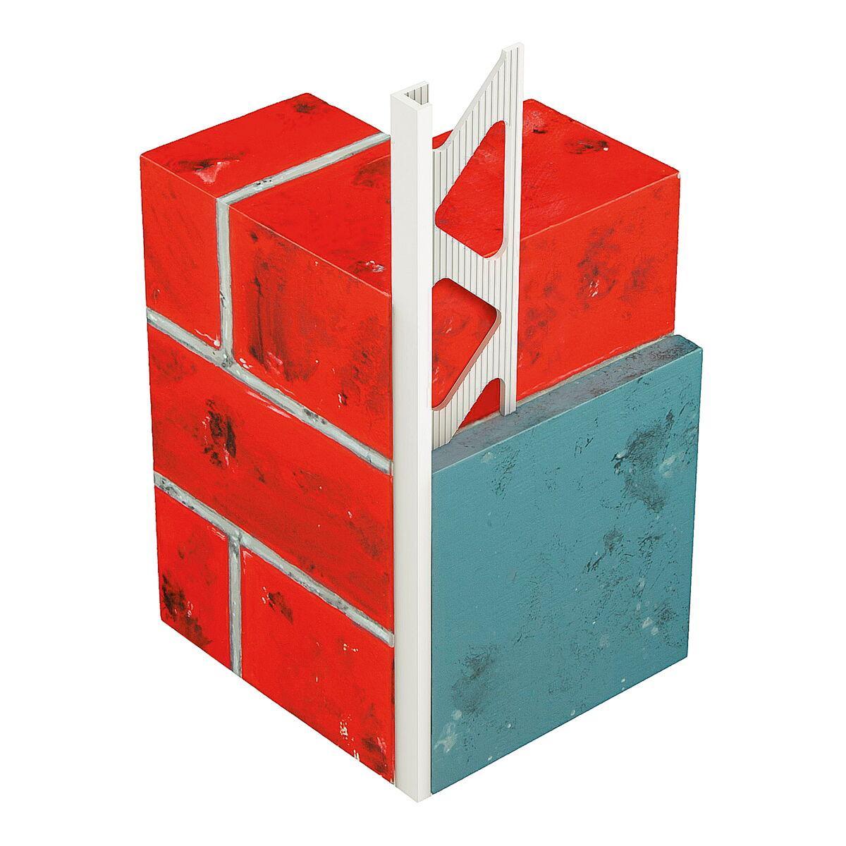 Abschlußprofil PVC D. PRO - Putzprofil VWS - PFT - Profi.de