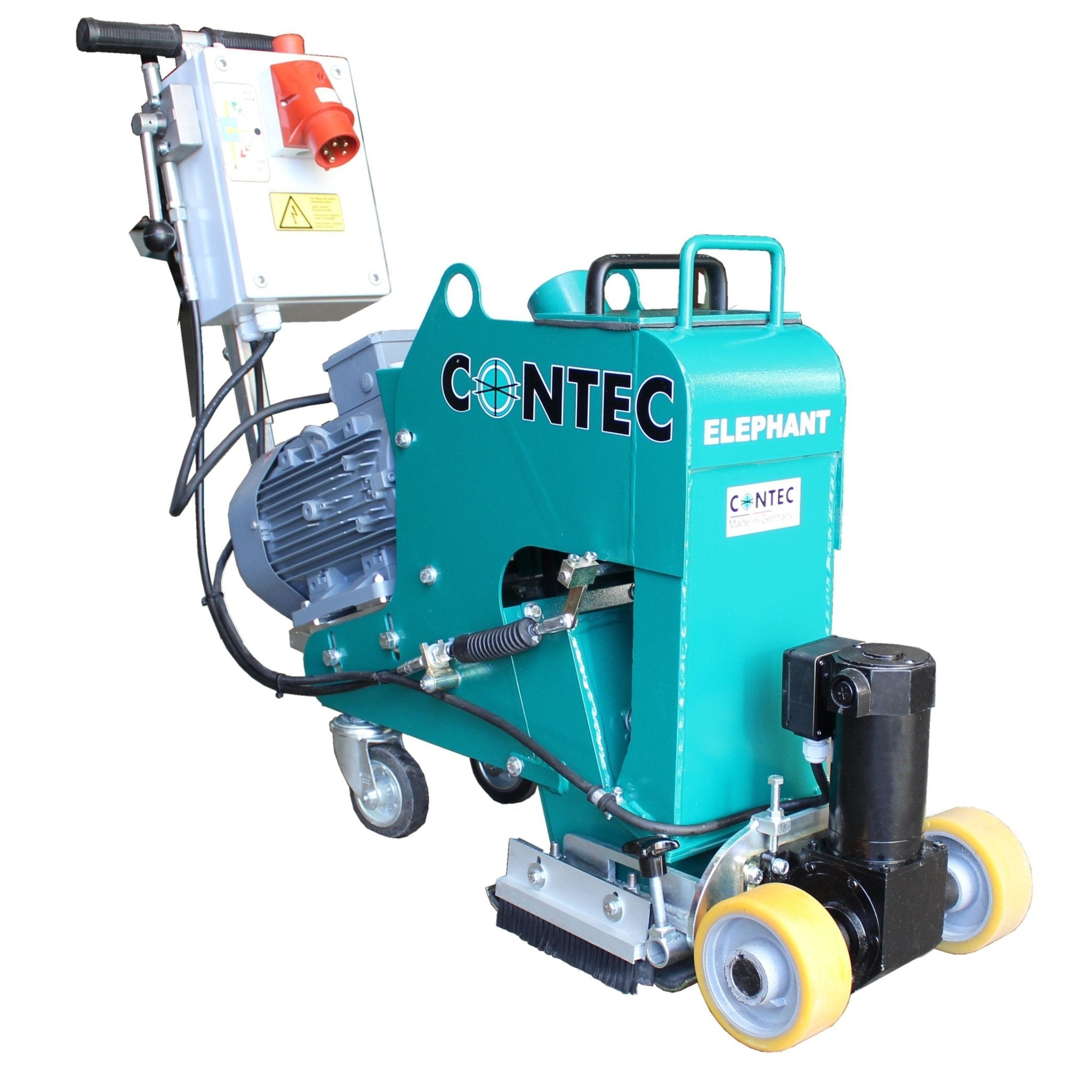 CONTEC ELEPHANT 400A Kugelstrahlmaschine – mobile Strahlanlage für Beton- und Industrieböden, kompakt und leistungsstark