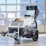 BMS alpha CR Estrichmaschine mit Beschicker und Schrapper