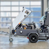 BMS alpha CR Estrichmaschine mit Beschicker und Schrapper