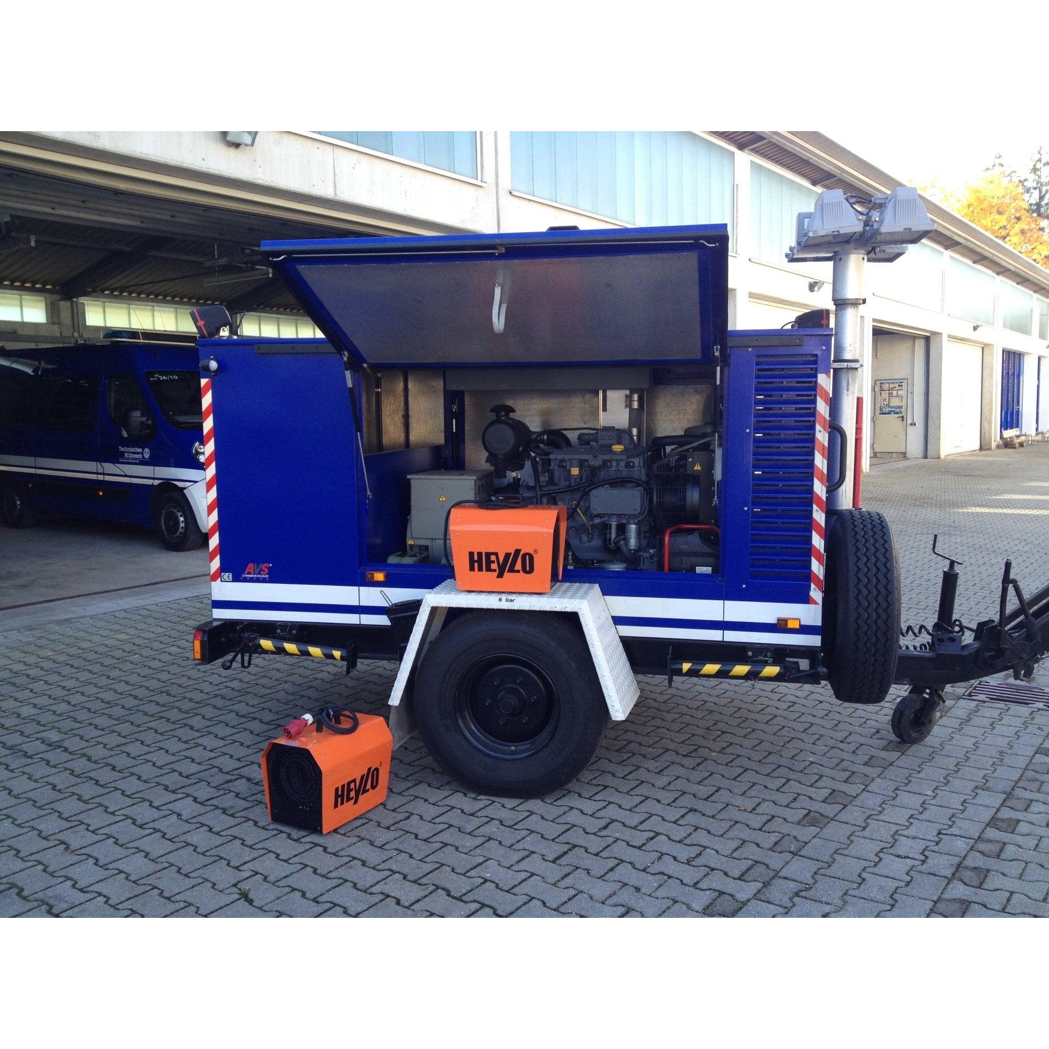 Elektroheizer DE 9 XL - Heylo - PFT - Profi.de