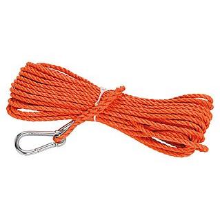 Geda - Perlonseil 22 m mit Haken - PFT - Profi.de