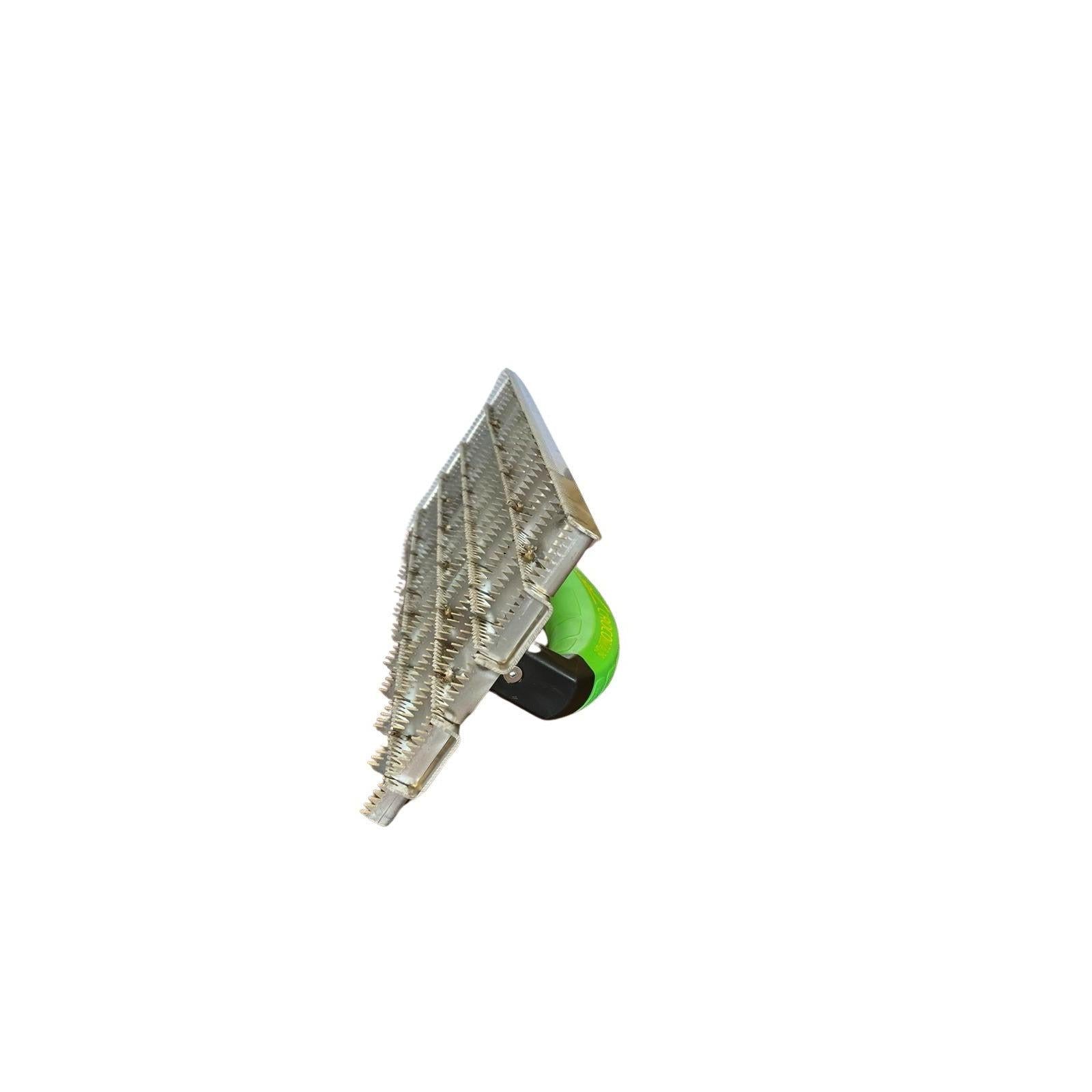 Gitterrabot 330 x 140 mm gezahnt ergonomisch geformter 2 - K Griff, V2A Stahl - PFT - Profi Verputzmaschinen kaufen