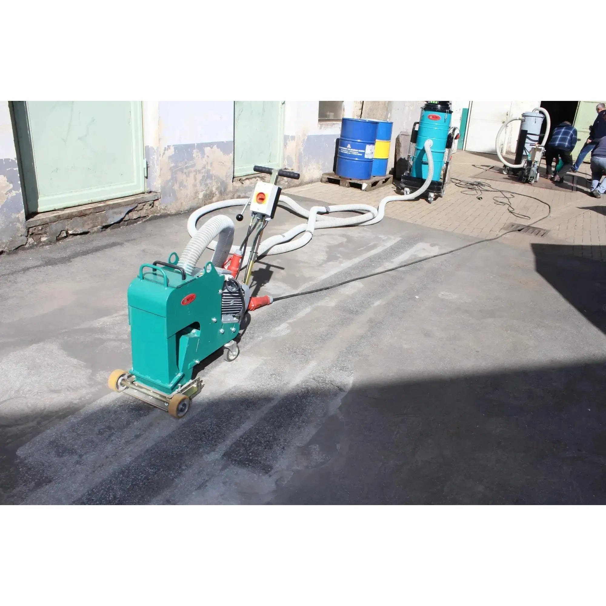 Kugelstrahlmaschine für Beton oder Asphalt Mietmaschine - PFT - Profi.de