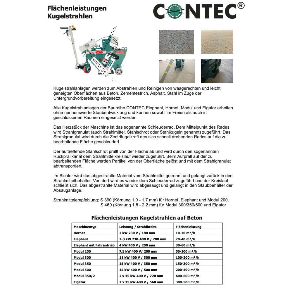 Kugelstrahlmaschine für Beton oder Asphalt Mietmaschine - PFT - Profi.de