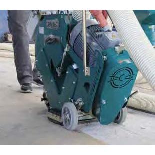 Kugelstrahlmaschine für Beton oder Asphalt Mietmaschine (Modul 300) - 50 - 100 qm pro Stunde. - PFT - Profi.de