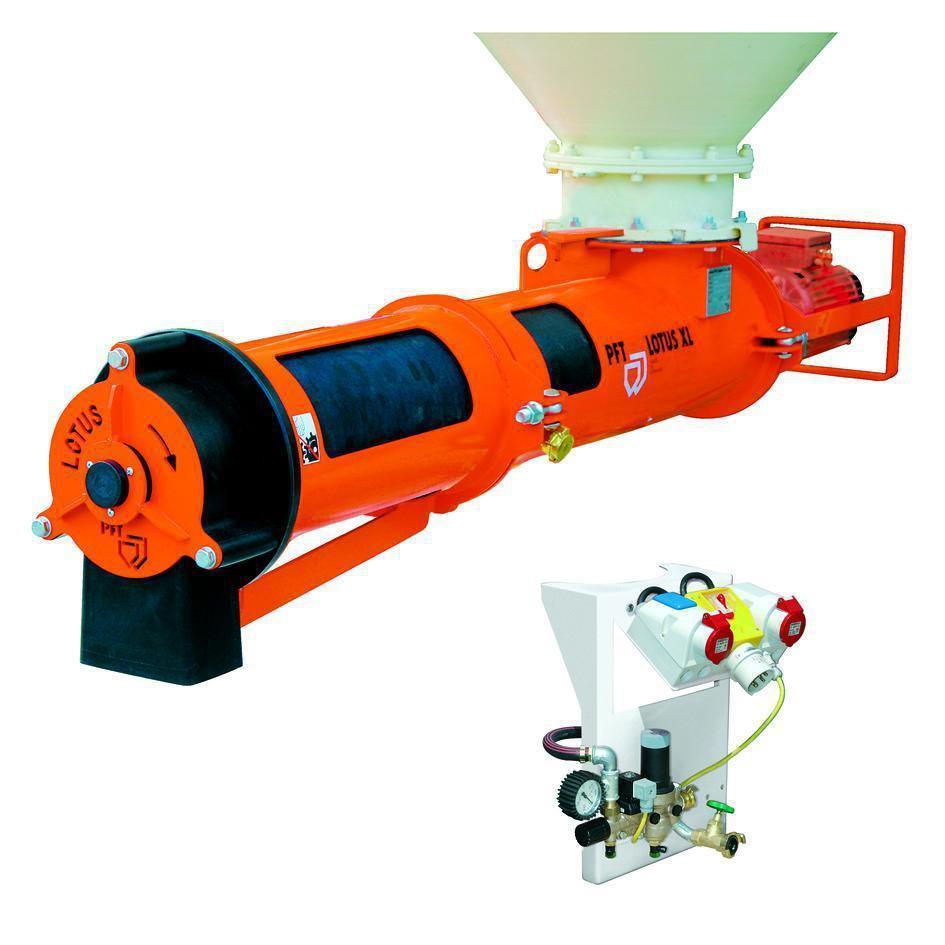 PFT LOTUS XL light, 400 V, 3 Ph, 50 Hz, 45 l/min