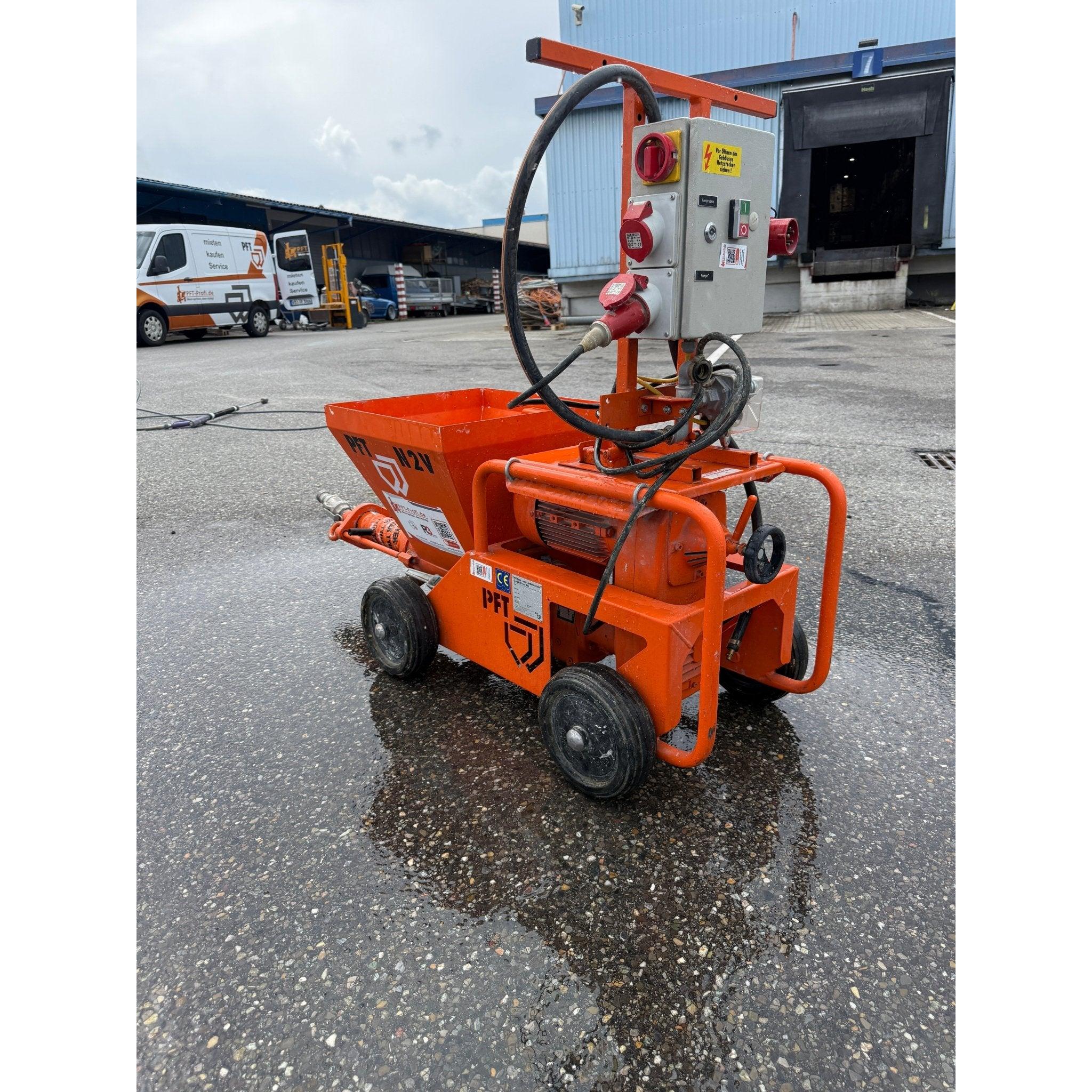 PFT N2 V mieten - Förderpumpe geeginet für erdfeuchten Lehmputz - PFT - Profi.de