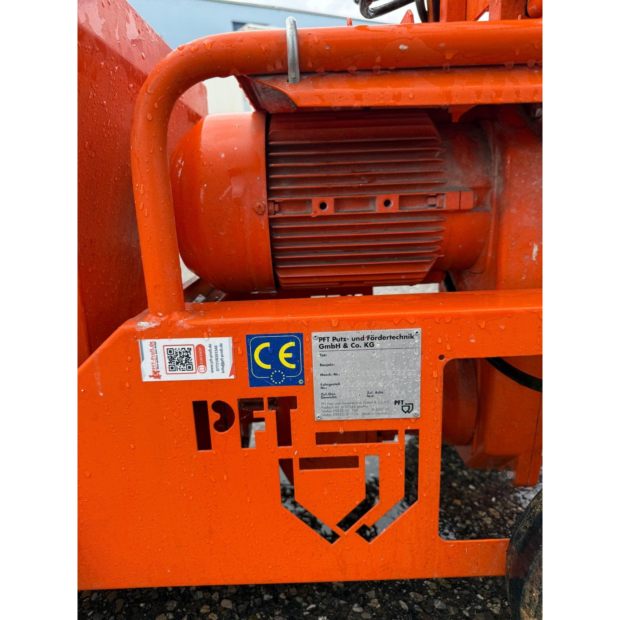 PFT N2 V mieten - Förderpumpe geeginet für erdfeuchten Lehmputz - PFT - Profi.de