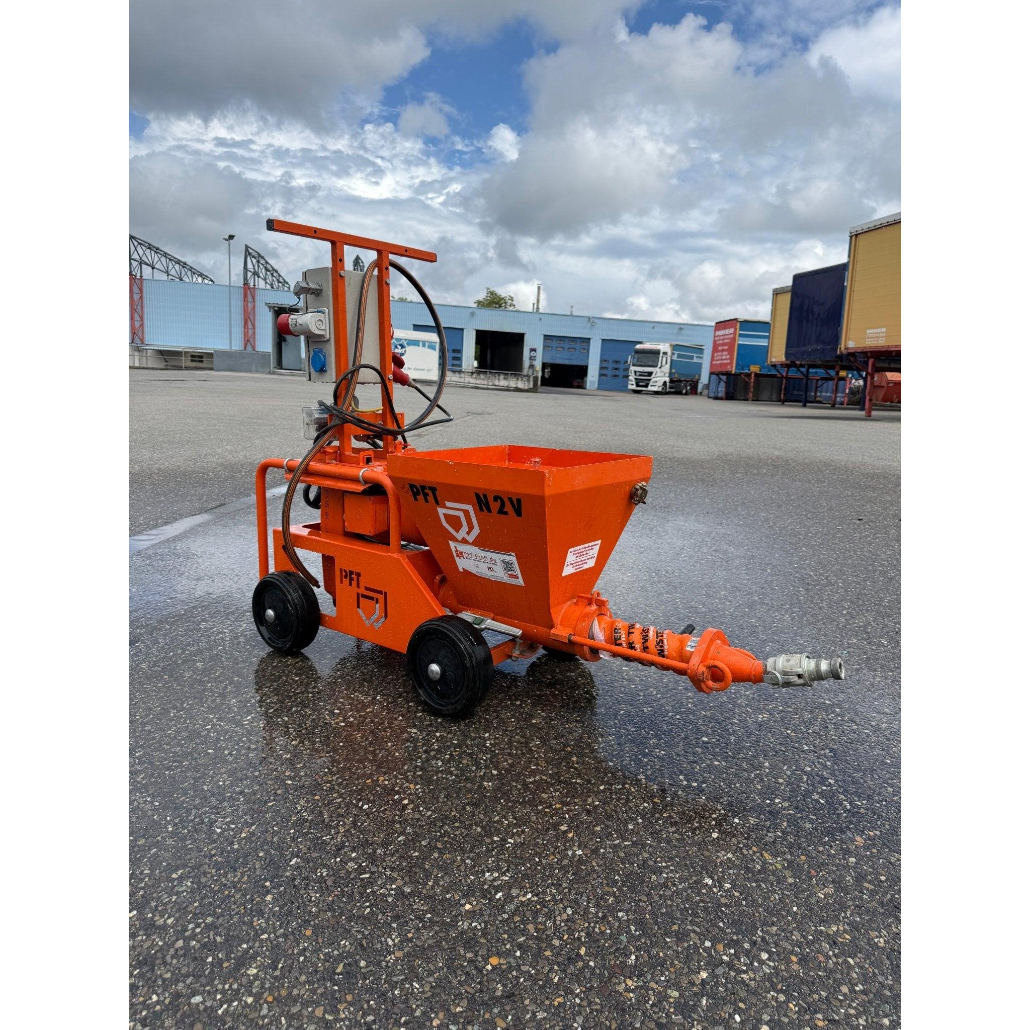 PFT N2 V mieten - Förderpumpe geeginet für erdfeuchten Lehmputz - PFT - Profi.de