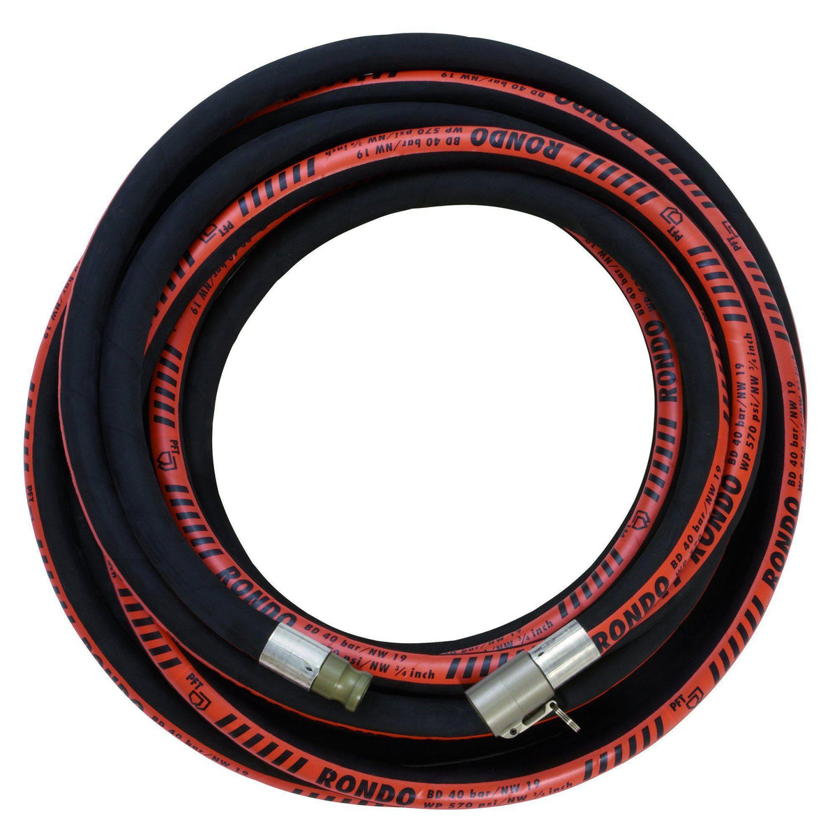 PFT RONDO DN19 Hydraulikeinbindung V-Teil | M-Teil - 15 m