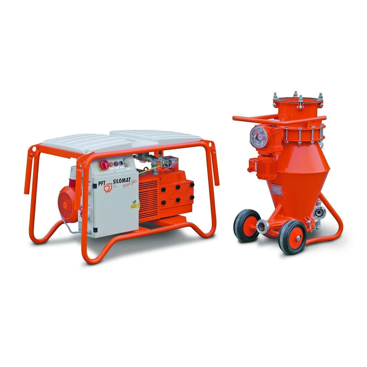 PFT SILOMAT trans plus 100 – tragbar, 400 V, 3 Ph, 50 Hz, 6,1 kW