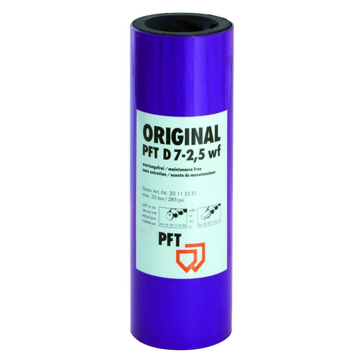 PFT Stator D 7-2,5 PIN wf Next Generation II, rechtsdrehend