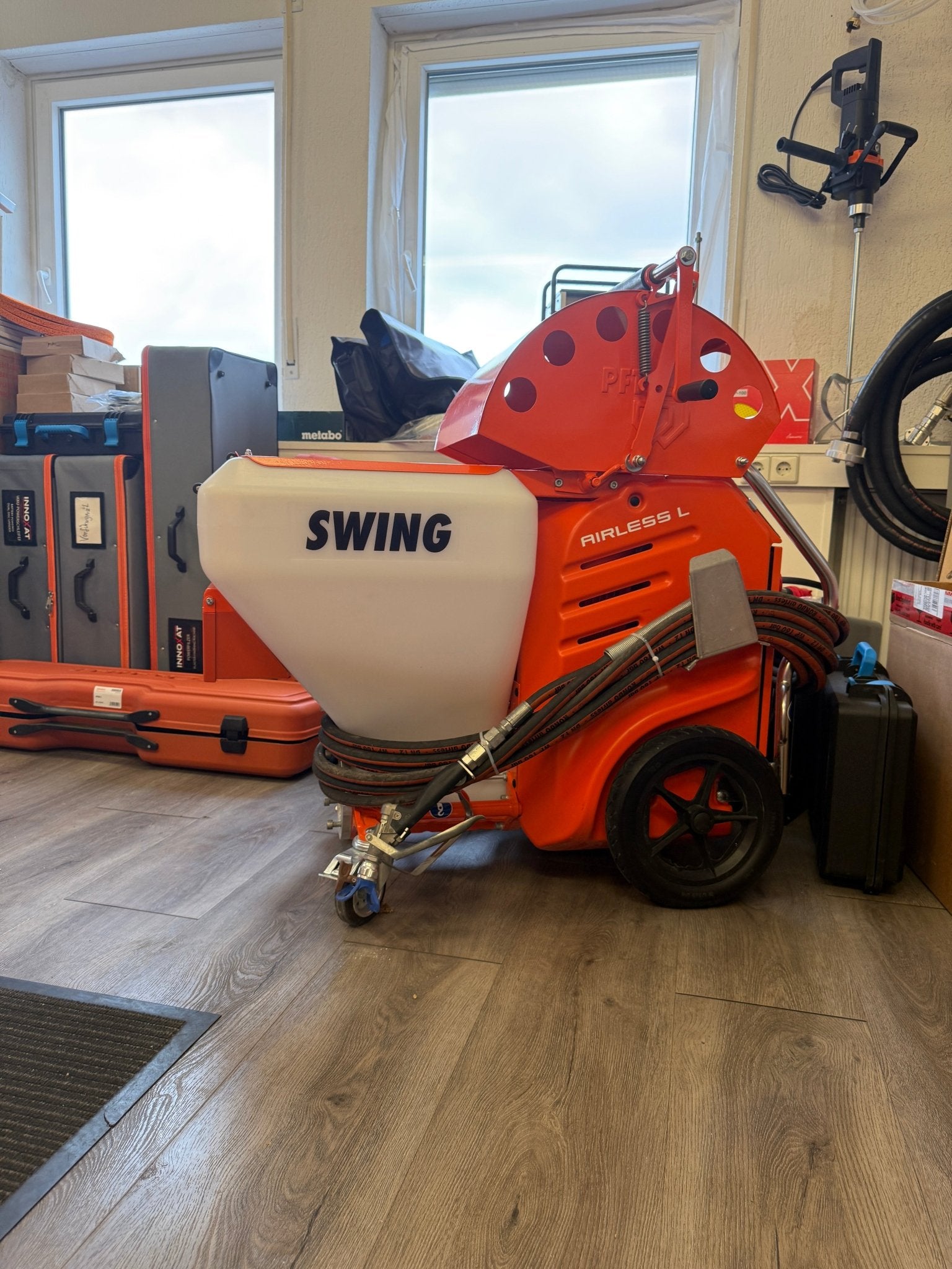 PFT Swing Airless 230 V - Vorführgerät / Gebraucht - Für Farbe, Spachtel und Putze. - PFT - Profi.de
