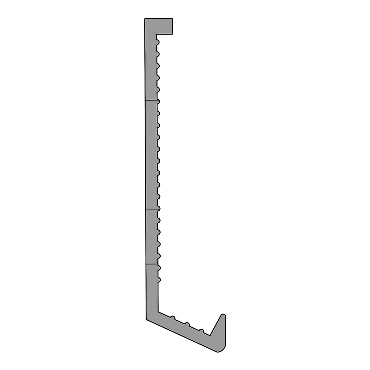 Sockelabschlußprofil PVC D. PRO - Putzprofil VWS - PFT - Profi.de