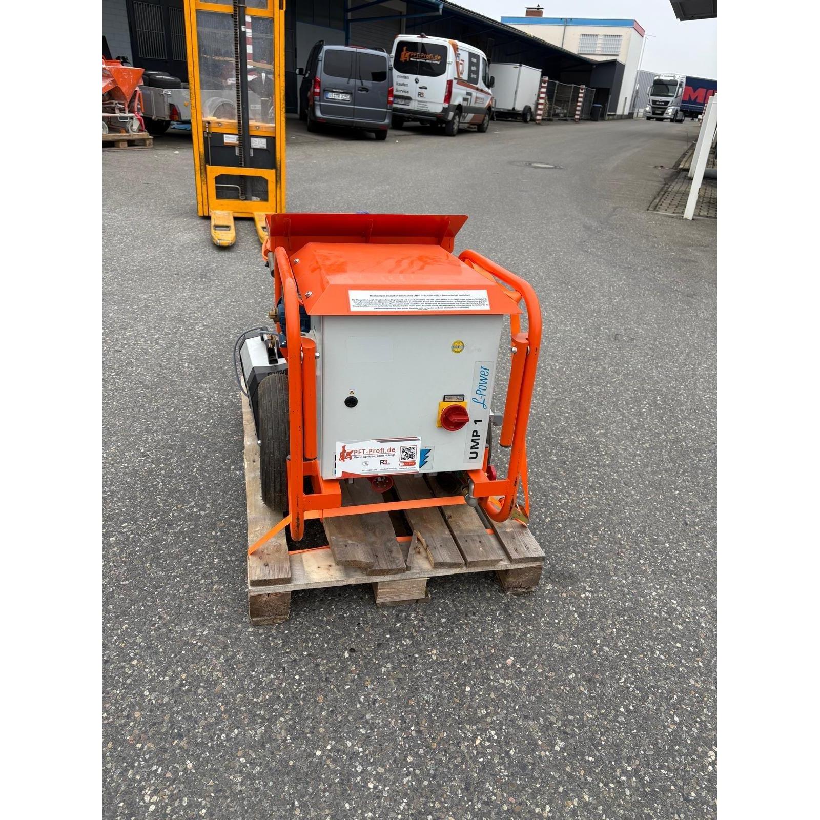 UMP 1 L - Power - Die Mischpumpe für erdfeuchten Lehmputz - PFT - Profi.de