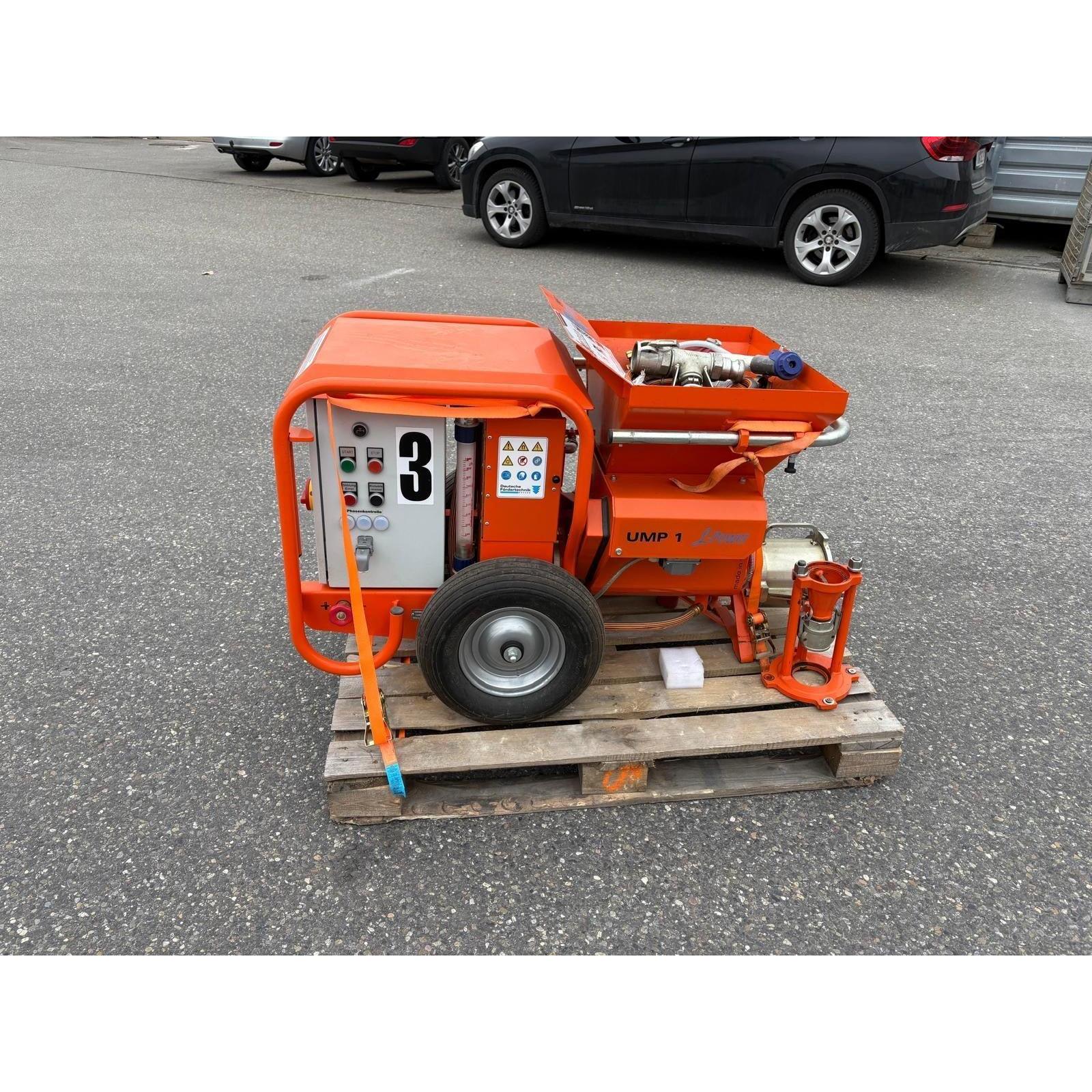 UMP1 - Maschine für erdfeuchten Lehmputz / Vorführmodell / gebraucht - PFT - Profi.de