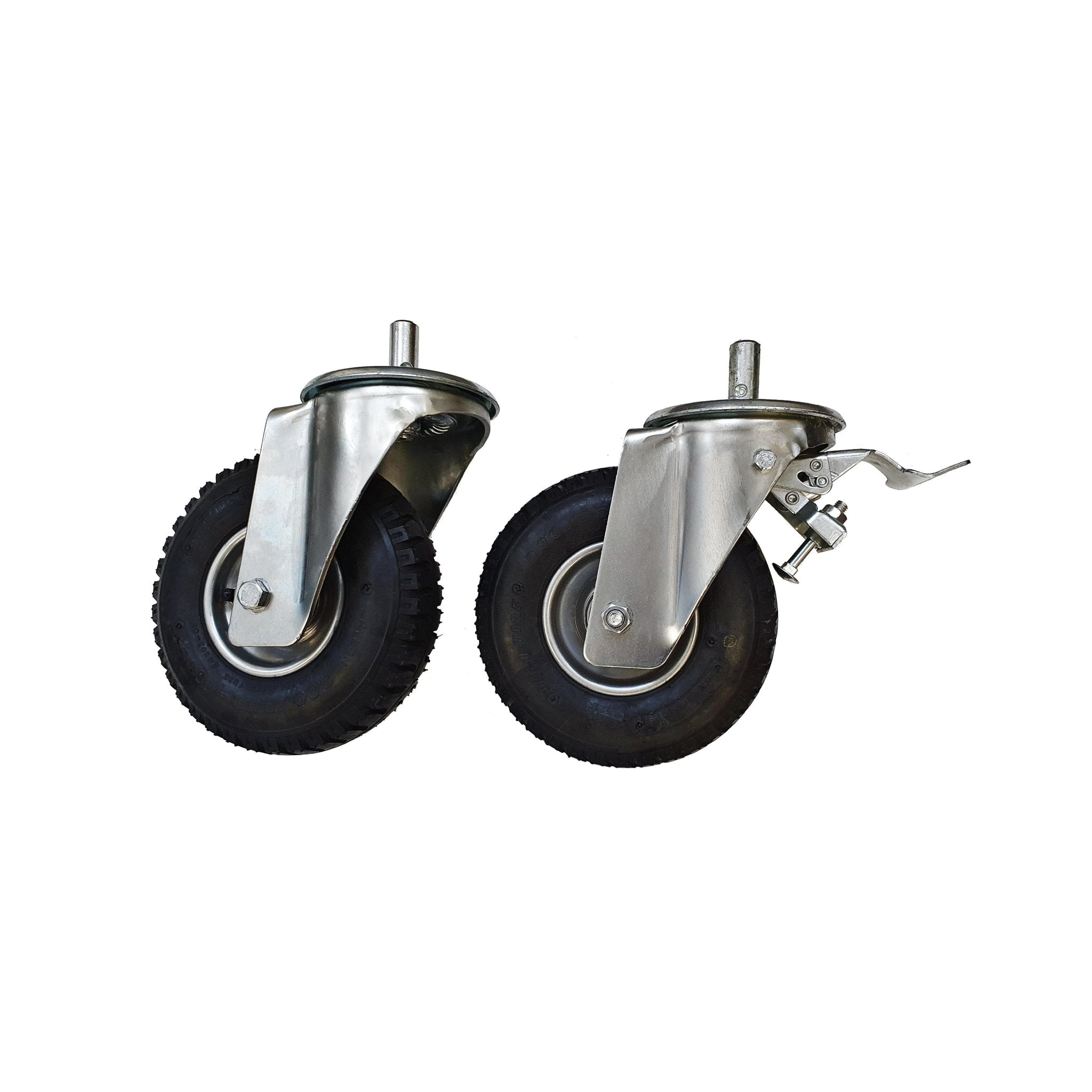 Umrüstsatz Lufträder (3x Lenkrolle, 1x Stopp - Lenkrolle) - PFT - Profi.de