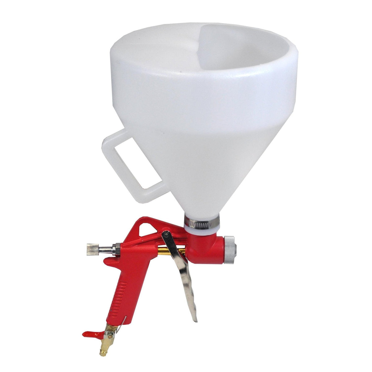 Putzpistole Trichterpistole mit 5,5 Liter Trichter, Düse 4, 6, 8 mm